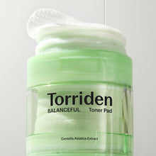 Load image into Gallery viewer, Torriden Balanceful Cica Toner Pad 60pcs
