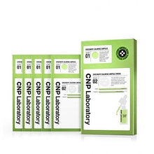 Load image into Gallery viewer, CNP Laboratory 2-Step Greenery Calming Ampule Mask 5ea