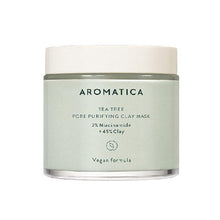 Load image into Gallery viewer, Aromatica Tea tree Pore Purifying Clay Mask 120g