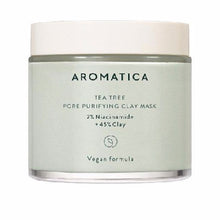 Load image into Gallery viewer, Aromatica Tea tree Pore Purifying Clay Mask 120g