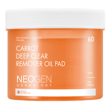 Load image into Gallery viewer, NEOGEN DERMALOGY CARROT DEEP CLEAR OIL PAD 150ML (60 PADS)