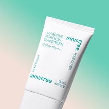 Load image into Gallery viewer, Innisfree UV Active Poreless Sunscreen 50ml