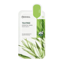 Load image into Gallery viewer, Mediheal Teatree Essential Mask 10ea