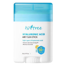 Load image into Gallery viewer, Isntree Hyaluronic Acid Airy Sun Stick 22g
