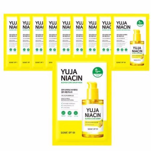 SomeByMi YUJA NIACIN 30 DAYS CARE SERUM MASK  X 10EA