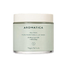 Load image into Gallery viewer, Aromatica Tea tree Pore Purifying Clay Mask 120g
