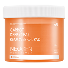 Load image into Gallery viewer, NEOGEN DERMALOGY CARROT DEEP CLEAR OIL PAD 150ML (60 PADS)

