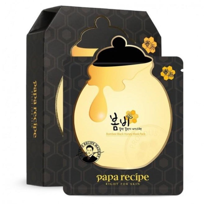 Papa Recipe Bombee Black Honey Mask Pack 25g*10ea